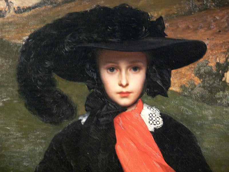 Frederick Leighton Portrait of May Sartoris Spain oil painting art